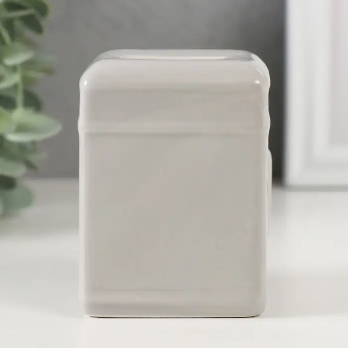 Копилка для денег &laquo;Стальной сейф&raquo;, керамика, 6.2&times;5.5&times;8.8 см