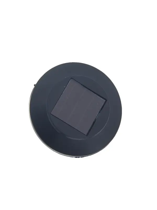 Садовый светильник &laquo;Рифлёный конус&raquo;, уличный, на солнечной батарее, 1 LED, свечение белое