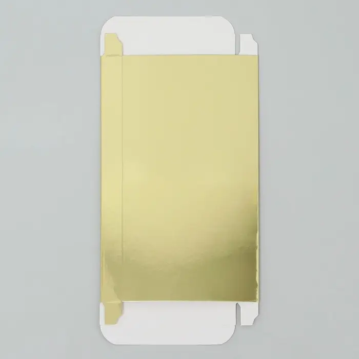 Коробка для шоколада «Золото», с окном, 17 х 8.5 х 1.5 см Коробка для шоколада «Золото», с окном, 17 х 8.5 х 1.5 см