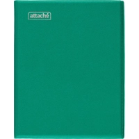 Бизнес-тетрадь А5 240л  ATTACHE, на кольцах,зеленый, обложка ПВХ
