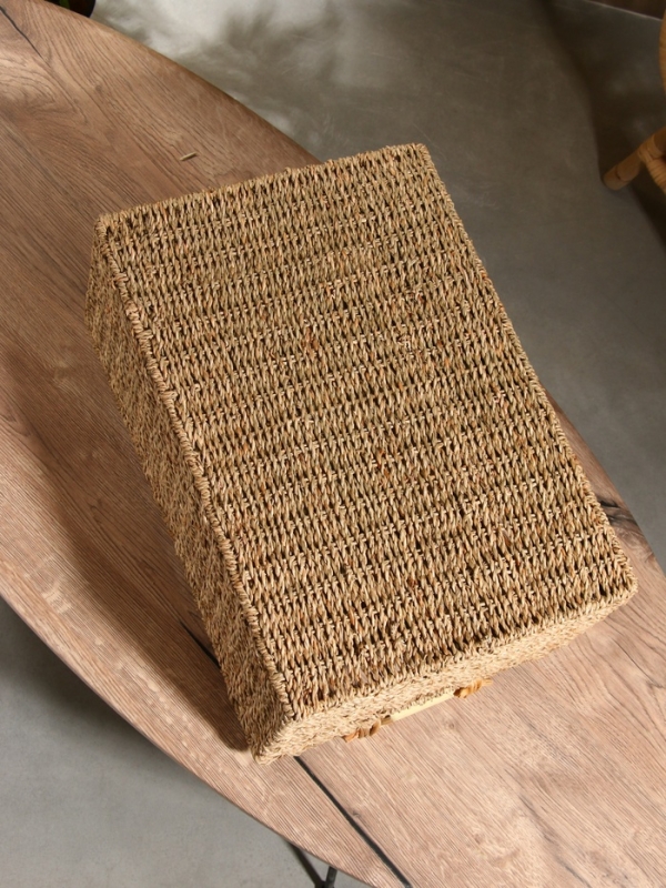 Корзина плетеная 46х30х20 см, сиграсс