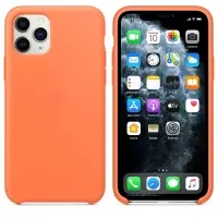 Чехол iPh 11 Pro Max Silicon Case 100% ORG Vitamin C (c LOGO)