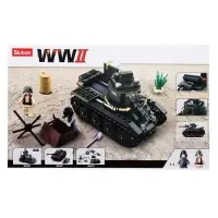 Конструктор Армия ВОВ Sluban &laquo;Боевой танк БТ-2&raquo;, 347 деталей