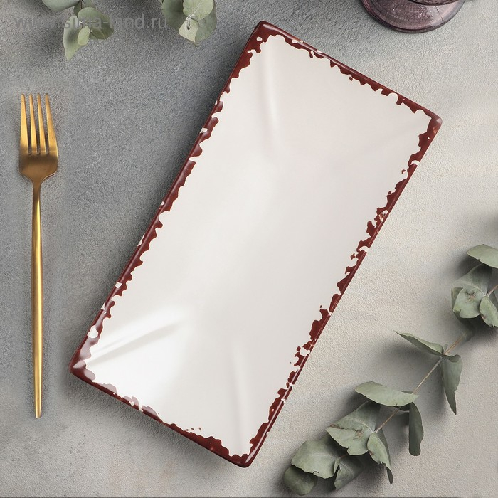 Блюдо для суши Antica perla, 14×27,5 см Блюдо для суши Antica perla, 14×27,5 см