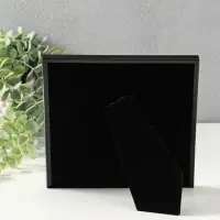 Фоторамка металл на 1 фото 18х18 см "Классик" чёрная 1,5х18,4х18,4 см Фоторамка металл на 1 фото 18х18 см "Классик" чёрная 1,5х18,4х18,4 см