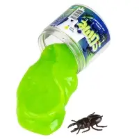 Слайм "Мялка-жмялка", зеленый, с фигуркой, 180 г SLI65