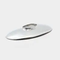 Блюдо, 33&times;8&times;4.2 см, алюминий, бордовое