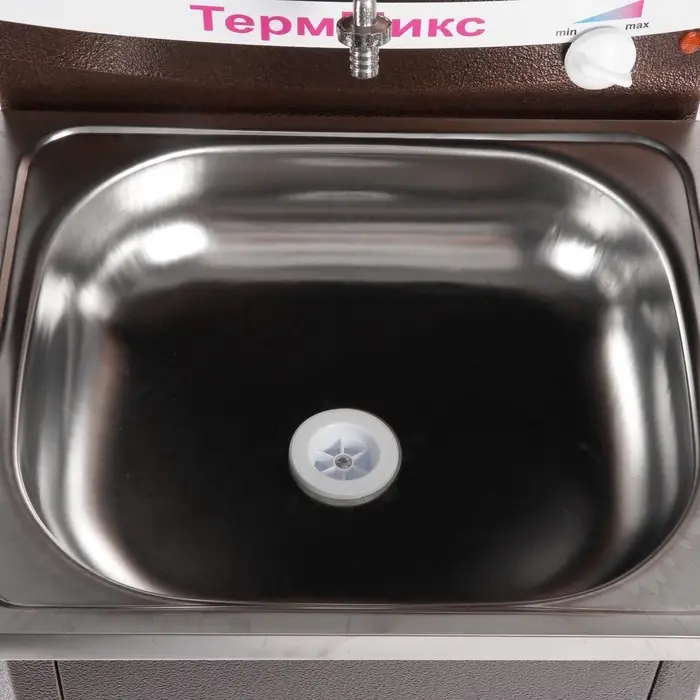 Умывальник с водонагревателем ТермМикс, нержавеющая мойка, 1250 Вт, 17 л, цвет медь