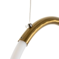 Люстра 1607/2 LED 73Вт 4000К золото 85х35 см BayerLux
