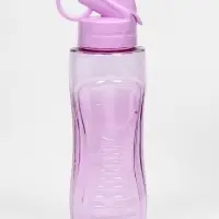 Бутылка для воды &laquo;Баунаталь&raquo;, 600 мл, 23&times;8 см, спортивная, прозрачная, розовая