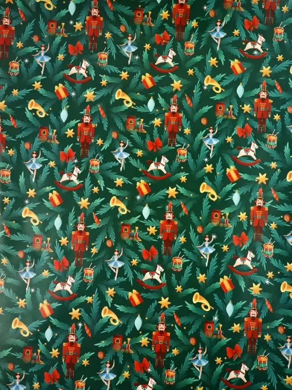 Набор упаковочной бумаги &laquo;Зимняя сказка&raquo;, 4 листа, 70&times;100 см