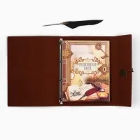 Родословная книга &laquo;Наш род&raquo;, с пером, 56 листов, коричневый, 35&times;25 см