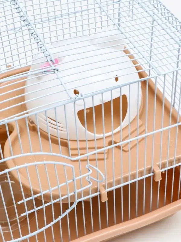 Клетка для грызунов &laquo;Пижон&raquo;, 37&times;27&times;30 см с наполнением, коричневая