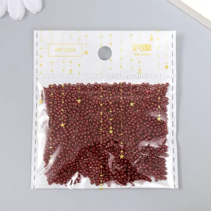 Бисер стекло 12/0  Бисер стекло 12/0 "Бразилин" 15 гр