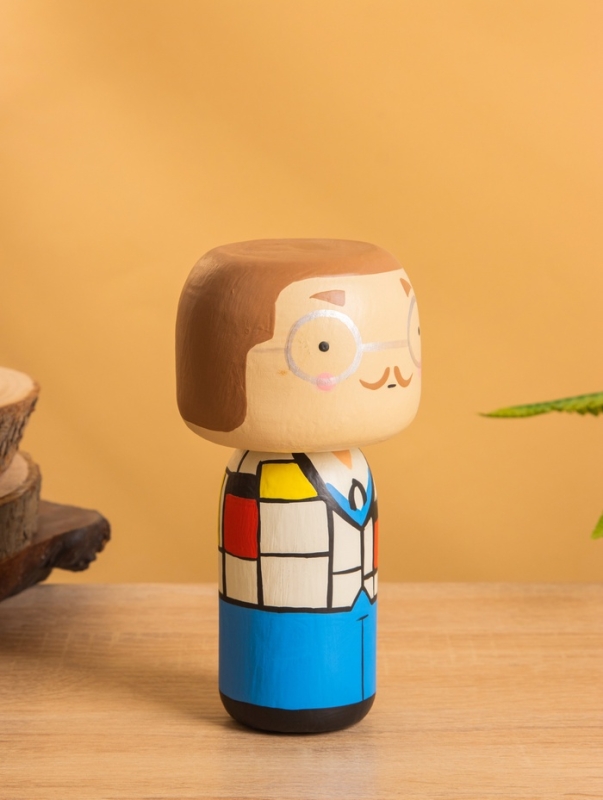 Деревянная кукла кокеши «Пит», 8×7.5×16 см Деревянная кукла кокеши «Пит», 8×7.5×16 см