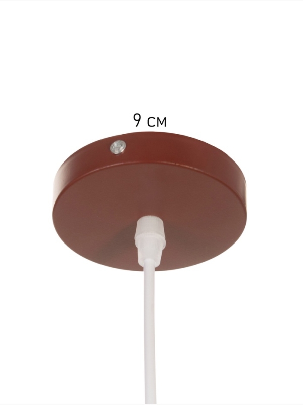 Светильник Richard 1х40Вт Е27 пр-1м бордовый 32,5х32,5х27см Светильник Richard 1х40Вт Е27 пр-1м бордовый 32,5х32,5х27см