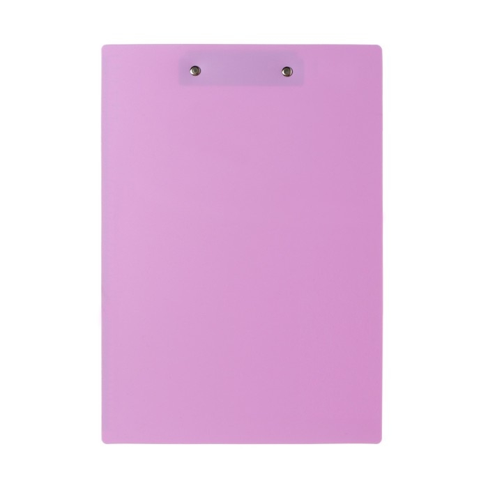 Планшет пластиковый с зажимом А4, ErichKrause Планшет пластиковый с зажимом А4, ErichKrause "Matt Pastel Bloom", шкала 30см, в пакете, МИКС