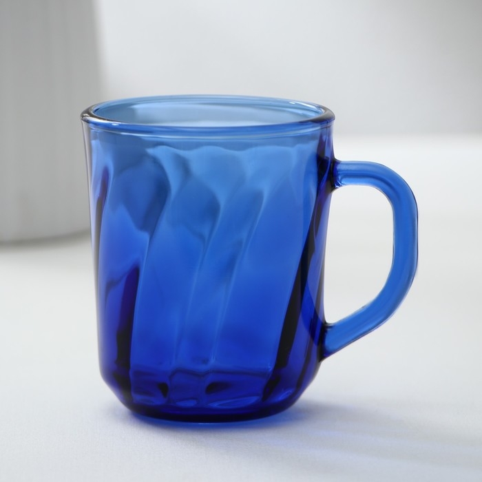 Набор столовый Sea Brim, 25 предметов: кружка 230 мл, салатник 900 мл, глубокая тарелка 600 мл, стекло, цвет синий Набор столовый Sea Brim, 25 предметов: кружка 230 мл, салатник 900 мл, глубокая тарелка 600 мл, стекло, цвет синий