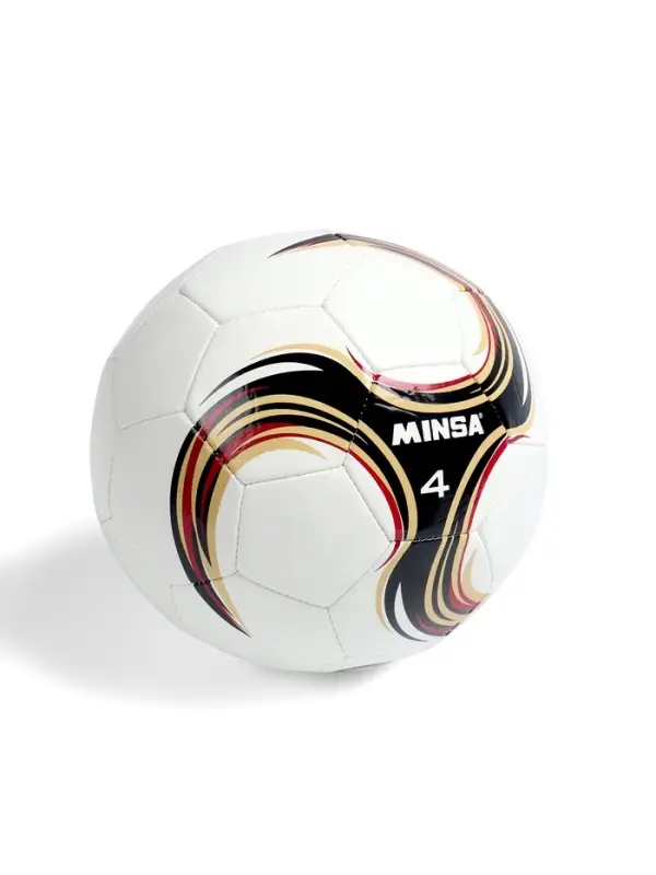 Футбольный мяч MINSA Futsal, машинная сшивка, 32 панели, р. 4, PU