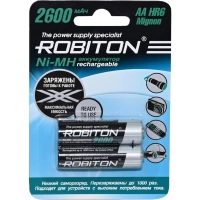 Аккумулятор ROBITON RTU2600MHAA-2 BL2 (2шт/уп)