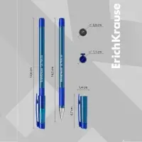 Ручка шариковая ErichKrause ULTRA-30 Original, узел 0.7 мм, чернила синие, длина письма 1000 метров