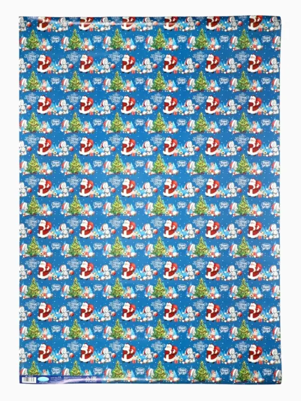 Упаковочная бумага &laquo;С Новым годом!&raquo;, 70&times;100 см
