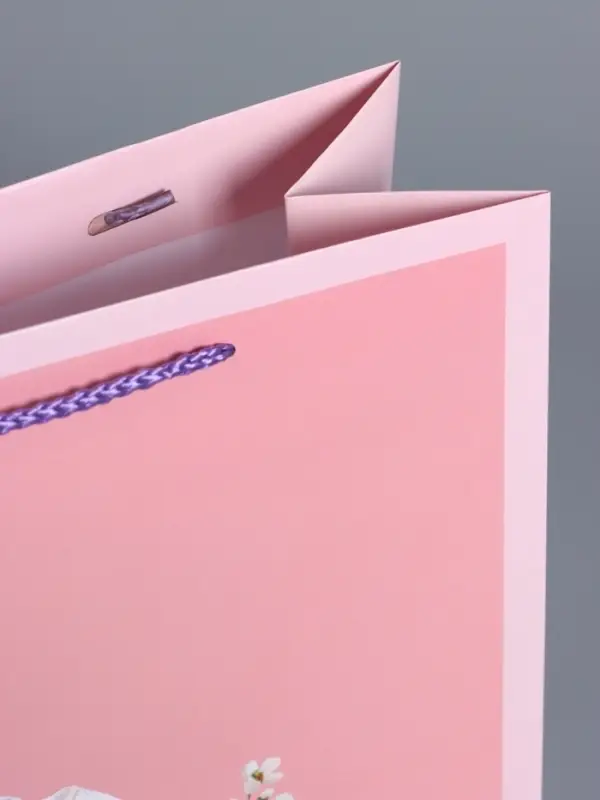 Пакет подарочный ламинированный "Цветочная радость" 26 х 12 х 32 см