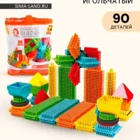 Конструктор игольчатый BRISTLES, 90 деталей