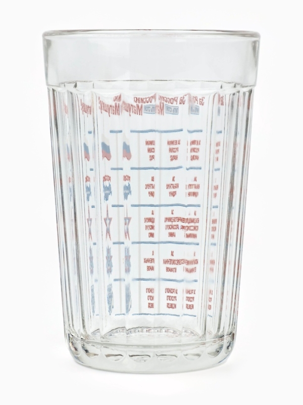 Стакан граненый Дорого внимание «За Россию Матушку!», 250 мл, стекло Стакан граненый Дорого внимание «За Россию Матушку!», 250 мл, стекло