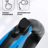 Рулетка &laquo;Зарница&raquo;, 3 м, до 11.5 кг, чёрная, синяя