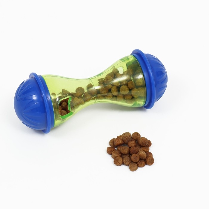 Игрушка под лакомства  Игрушка под лакомства "Бесконечность" 11 х 4,5 см, синяя/жёлтая