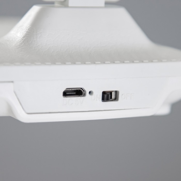 Настольная лампа сенсорная Настольная лампа сенсорная "Раздвижная" LED 15Вт АКБ USB белый 45х30х17 см RISALUX