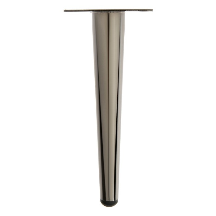 Опора мебельная CAPPIO OP08,h=200 мм,толщ площ 1,8,  цвет  глянцевый черный Опора мебельная CAPPIO OP08,h=200 мм,толщ площ 1,8,  цвет  глянцевый черный