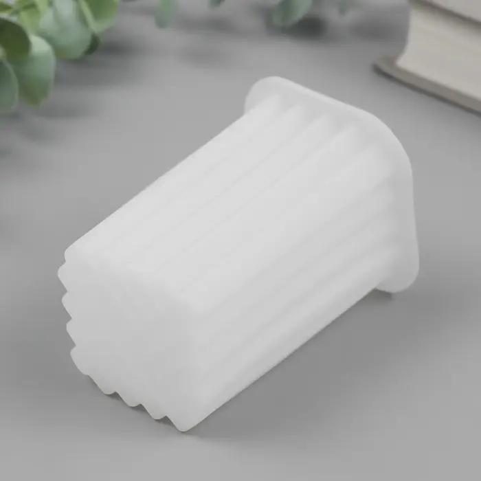 Молд силиконовый &laquo;Прямоугольник, Полоски вертикальные&raquo; 5.7&times;5.7&times;8.7 см