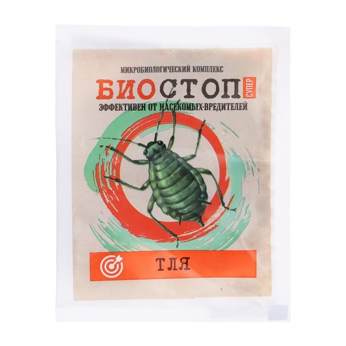 Средство инсектицидное от Тли  Средство инсектицидное от Тли "Биостоп супер", 25 г