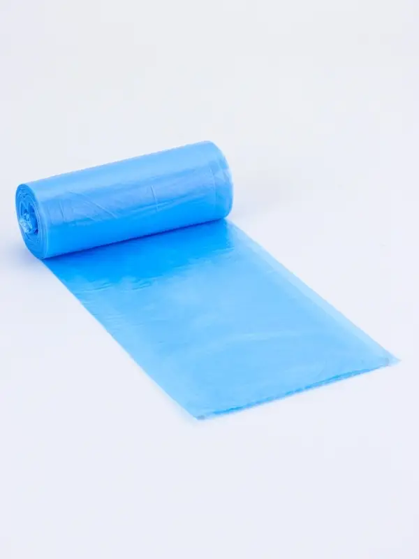 Мешки для мусора 30 л, ПНД, 15 мкм, 30 шт. в рулоне, синие