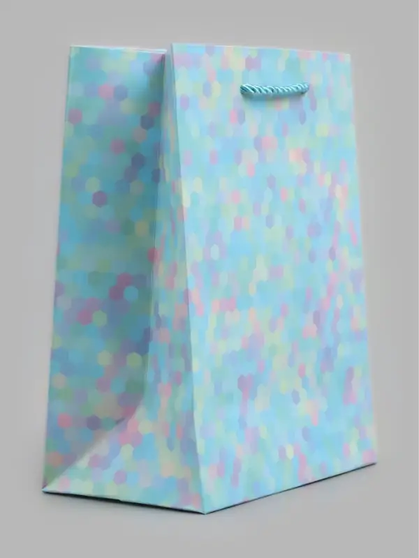 Пакет подарочный ламинированный "Лабиринт", S 18 x 23 х 10 см