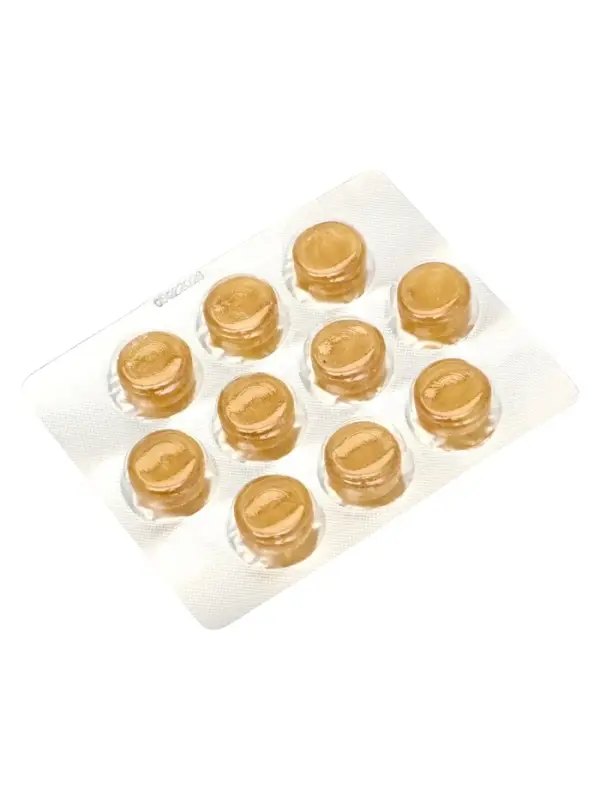 Карамель леденцовая &laquo;Шалфей&raquo;, с живицей кедра и прополисом, блистер, 10 шт.