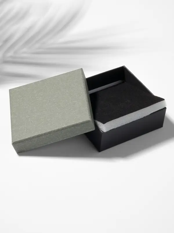 Коробочка подарочная под набор «Лофт», 9×9 см, серая Коробочка подарочная под набор «Лофт», 9×9 см, серая