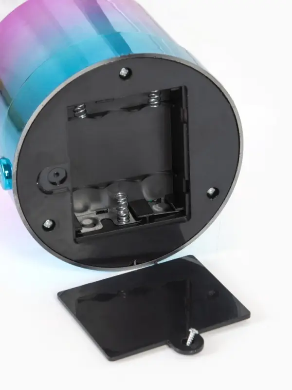 Светильник  Светильник "Медузы" LED, RGB, USB, 3-5Вт, розово-голубой металлик 9х9х3 см