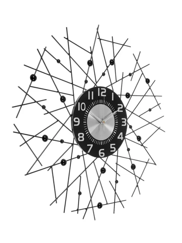 Часы настенные интерьерные &laquo;Тези&raquo;, серия: Ажур, бесшумные, плавный ход, d=60 см, циферблат d=22 см, от батарейки 1&times;АА