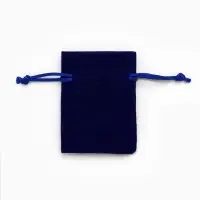 Набор бархатных подарочных мешочков 50шт. &laquo;Классика&raquo;, 6&times;8, цвет синий (4621396)