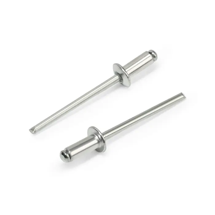 Заклёпки вытяжные ТУНДРА krep, алюминий-сталь, 50 шт., 4&times;10 мм