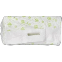 Пакет с вырубной ручкой 38*54 см, 55 мкм, с рисунком, 50 шт/уп.