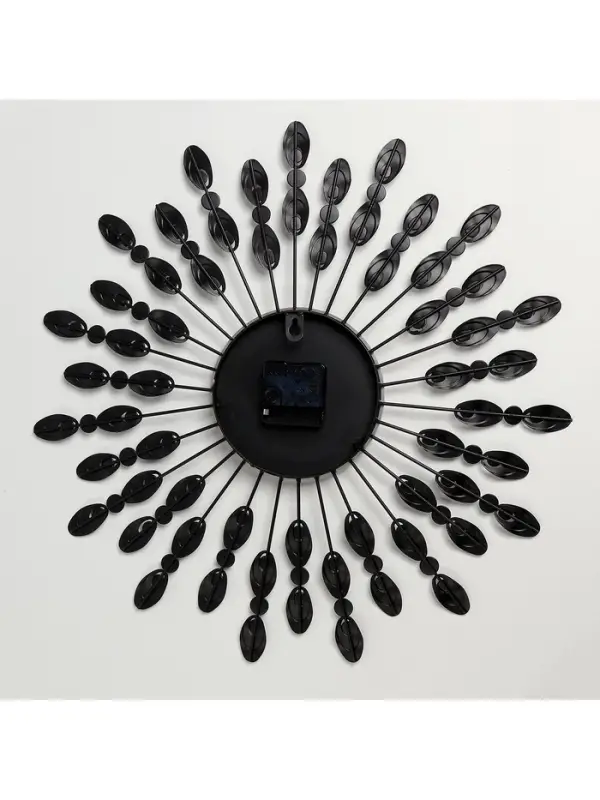 Часы настенные интерьерные &laquo;Павлин&raquo;, бесшумные, плавный ход, d=48 см, циферблат d=14 см, от батарейки 1&times;АА