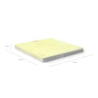 Тетрадь 12 листов в клетку, ErichKrause &laquo;Классика&raquo; CoverPrо Neon, пластиковая обложка, жёлтая