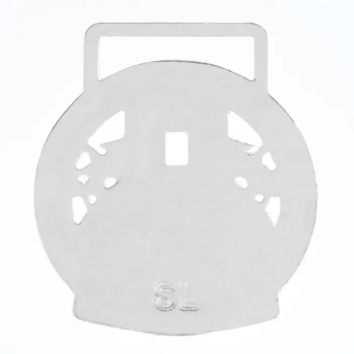 Медаль призовая серебро, d=3.5 см, 2 место, без ленты