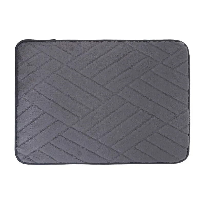 Коврик для ванной тм VETTA Брикс, вельвет, 40x60 см, 2 цвета