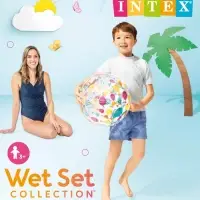 Мяч пляжный INTEX &laquo;Узоры&raquo; 59040NP, d=51 см, от 3 лет, МИКС