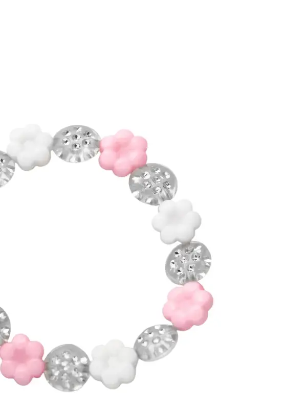 Браслет детский «Выбражулька» цветочки нежные, цвет бело-розовый Браслет детский «Выбражулька» цветочки нежные, цвет бело-розовый